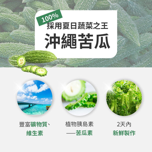 GOYAMIN 醇顧寧 | 沖繩苦瓜素,終結膽固醇超標 (缺貨預購買一送一,預計01/15出貨)